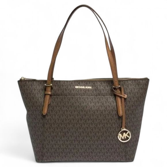 Michael Kors Ciara Large Logo Top-Zip Tote Bag – NWOT - Picture 1 of 10